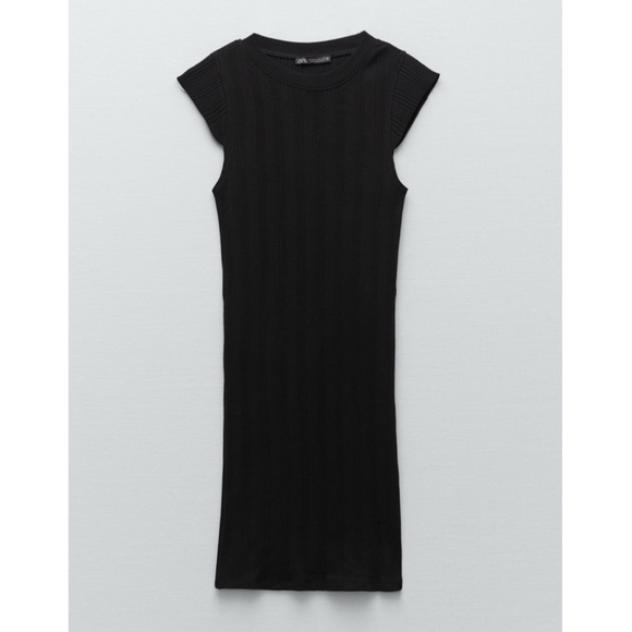 🌸Zara | Ribbed Dress - Picture 1 of 7